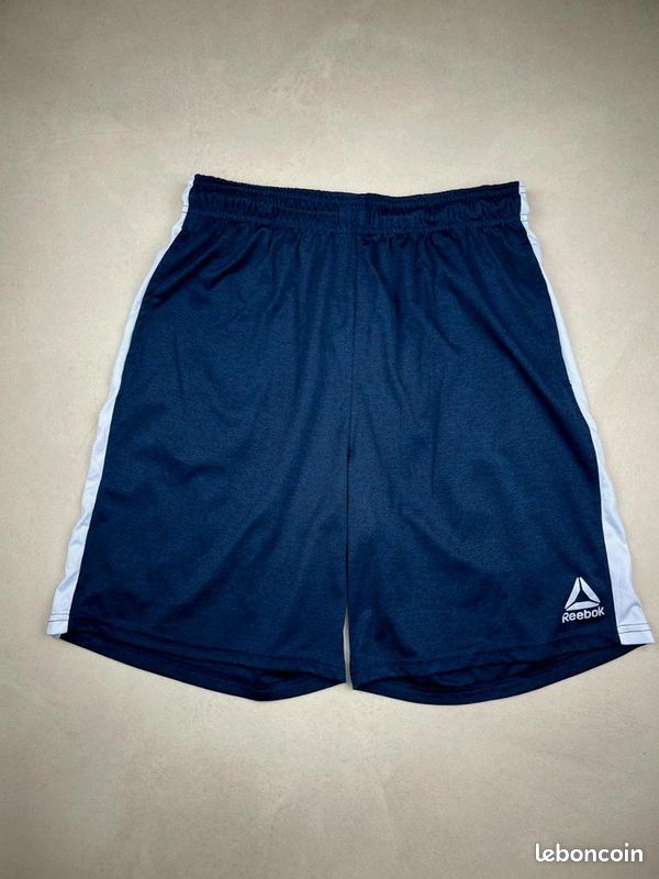 Short de sport Reebok Homme vintage bleu blanc M M M SS3102 #SS3102 (image 1)
