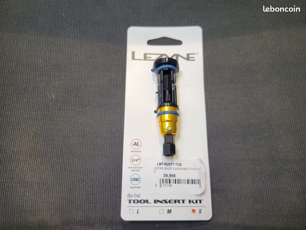 Outil multifonctions vélo Lezyne Rap II Tubeless 20