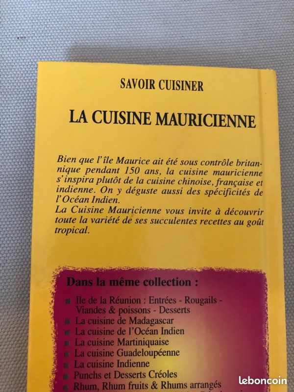 Livre de cuisine Mauricienne (image 3)