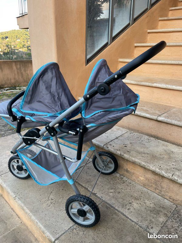 Auchan Poussette Double Pour Jouet Jouet Poussette Double Jumeaux