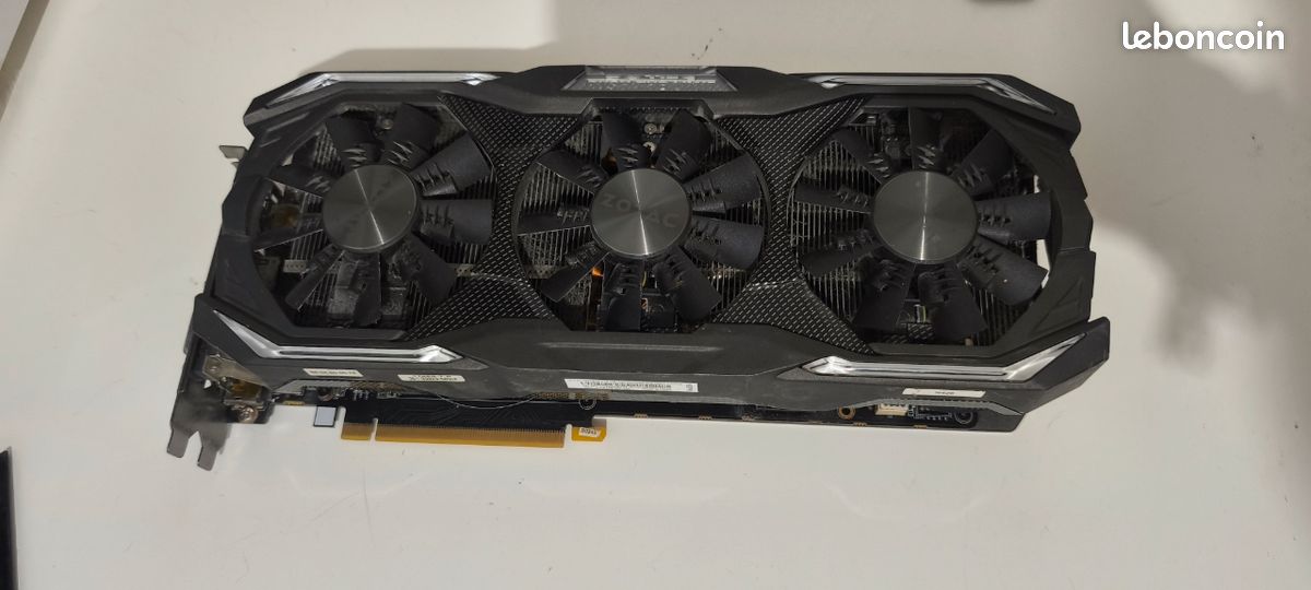 NVIDIA ZOTAC GeForce GTX 1080 AMP Extreme 8 Go - ZT-P10800B-10P (image 4)