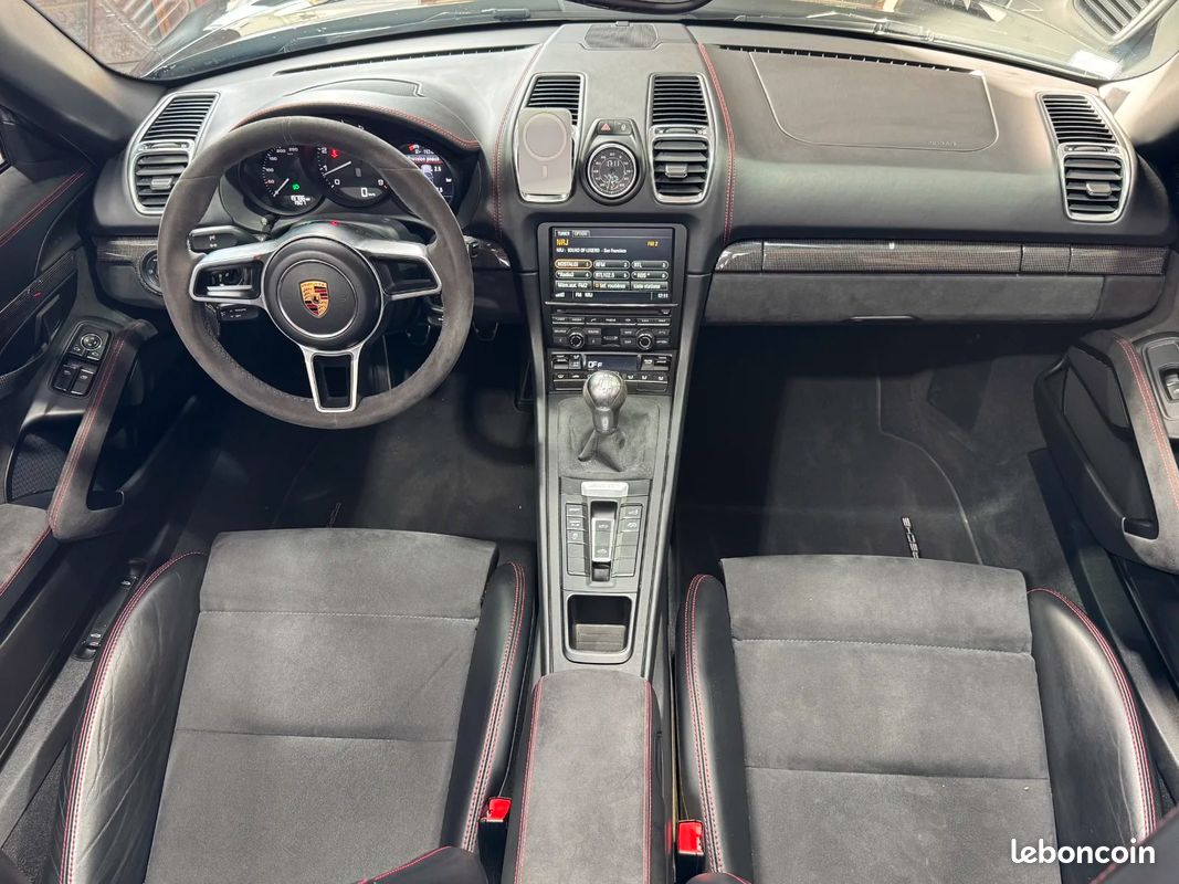 PORSCHE BOXSTER SPYDER 981 375 cv 3.8i / Entretien Porsche / Bose / Pack Chrono Sport / Echappement Sport (image 21)