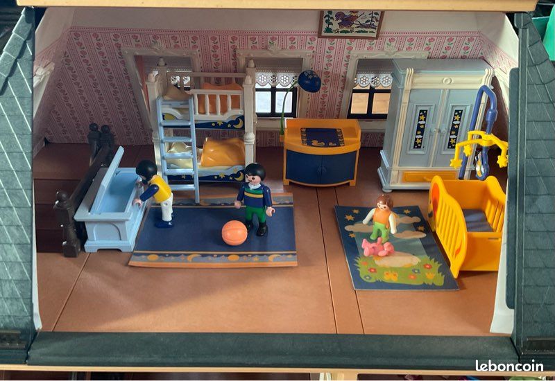 Lot De 4 Sets Playmobil Victorien - Maison 5300 + Chambre 5325 Et Accessoires