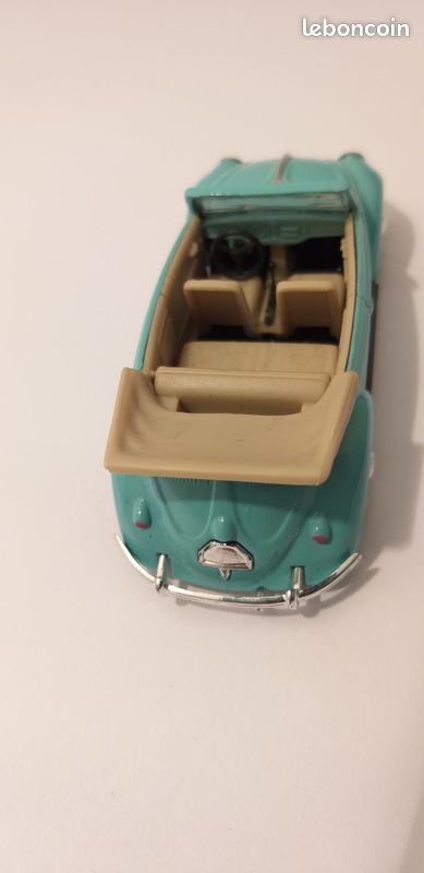 Solido 1/43 – VW Coccinelle 1950 – Bleue – Réf 4559 – Miniature Collection