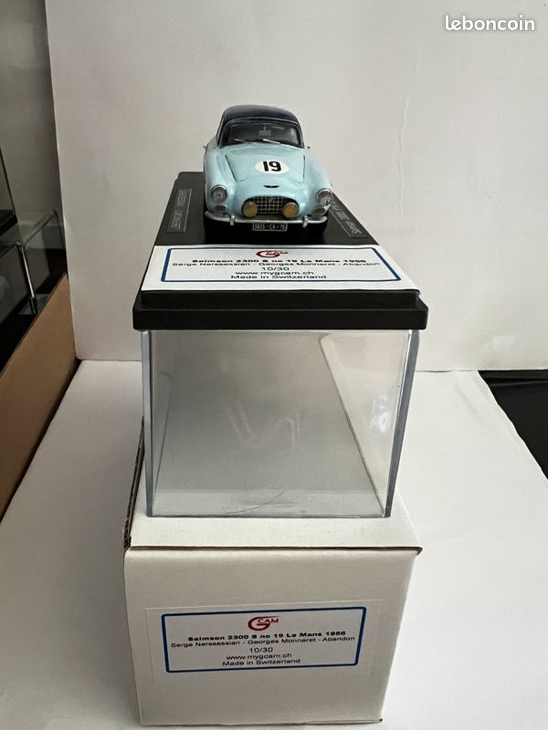 Simca Six N°60 24 Heures Du Mans 1950 1/43 GCAM - Édition Limitée - Neuve