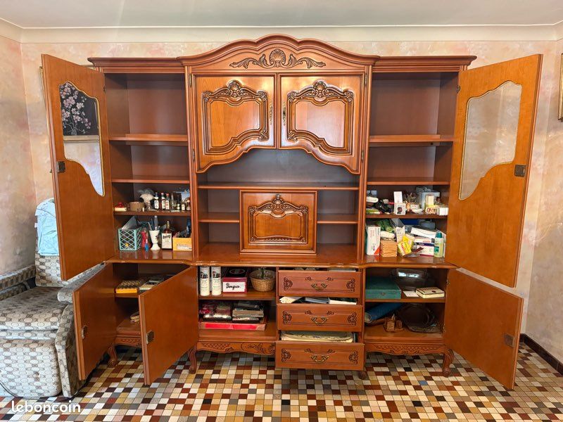 Living / buffet en merisier (image 3)