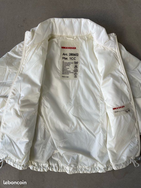 Veste archives Prada 2000s technique bi matière vintage (image 4)
