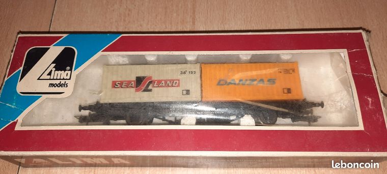 Fleischmann, Jouef, Lima H0 - Wagon de marchandises pour trains