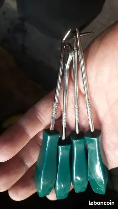 CCLIFE 9 pièces Crochet kit Crochet Outils Joint torique Tournevis