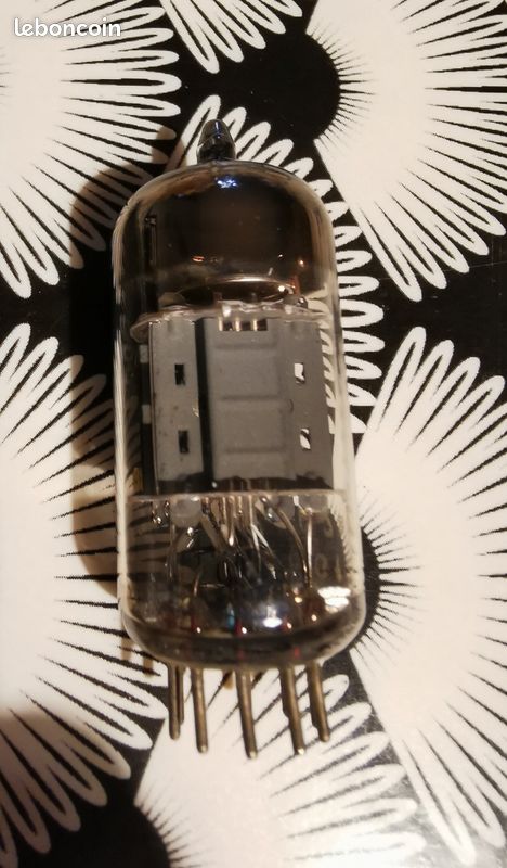 Tube ecc82 RTC (Mullard code Gf2) NOS (lampe ampoule ampli hifi 2au7) (image 2)