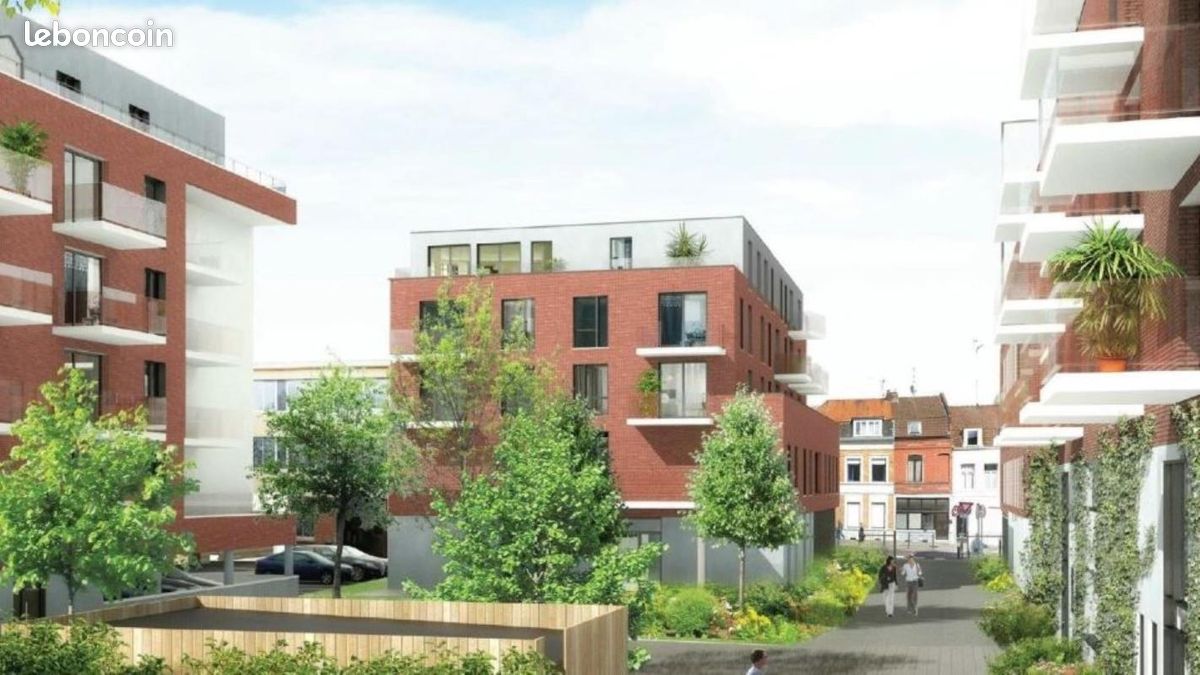 Appartement 2 pièces 41 m² · à Roubaix · 41 m² · 586 €/mois