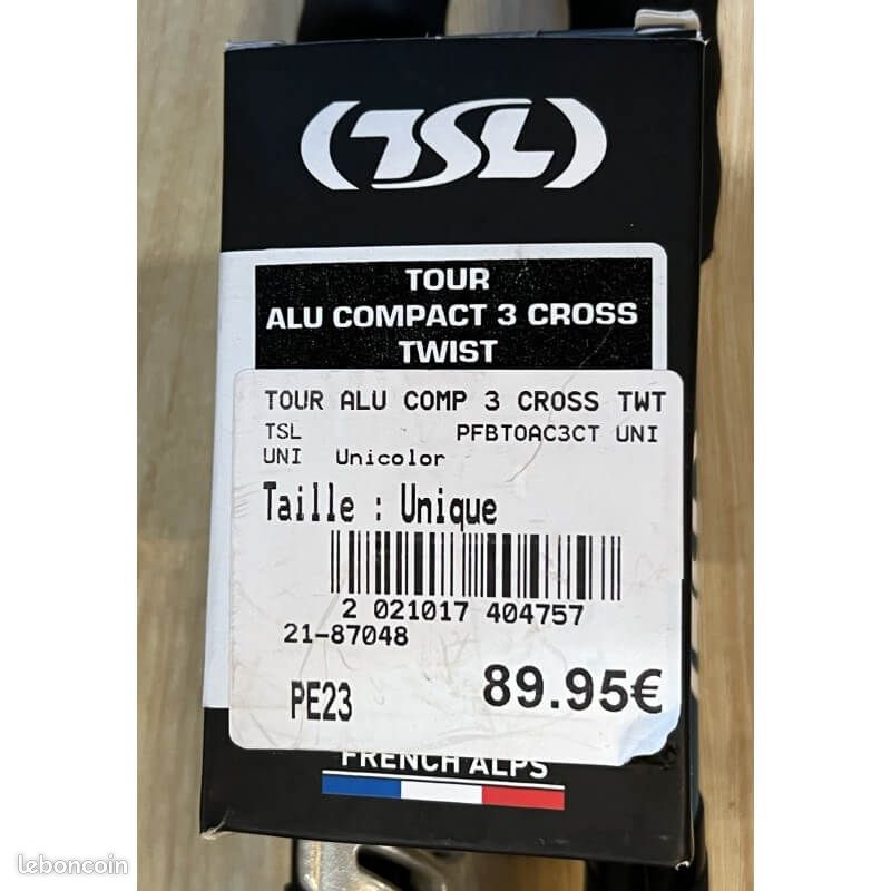 TSL Outdoor Hiking Carbon 3 Cross - Bâtons randonnée