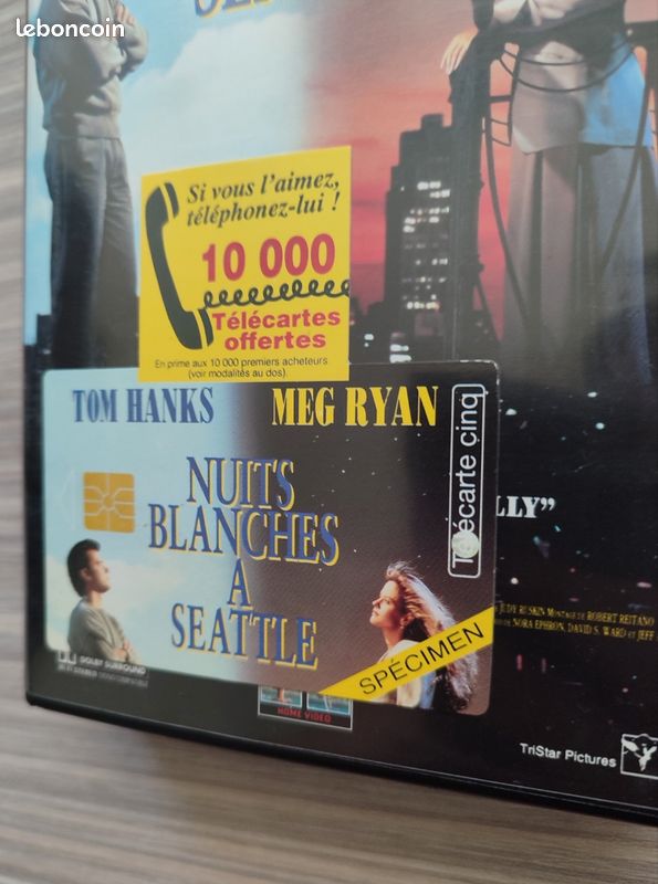 VHS Collector Nuits Blanches à Seattle (1ère édition Gaumont