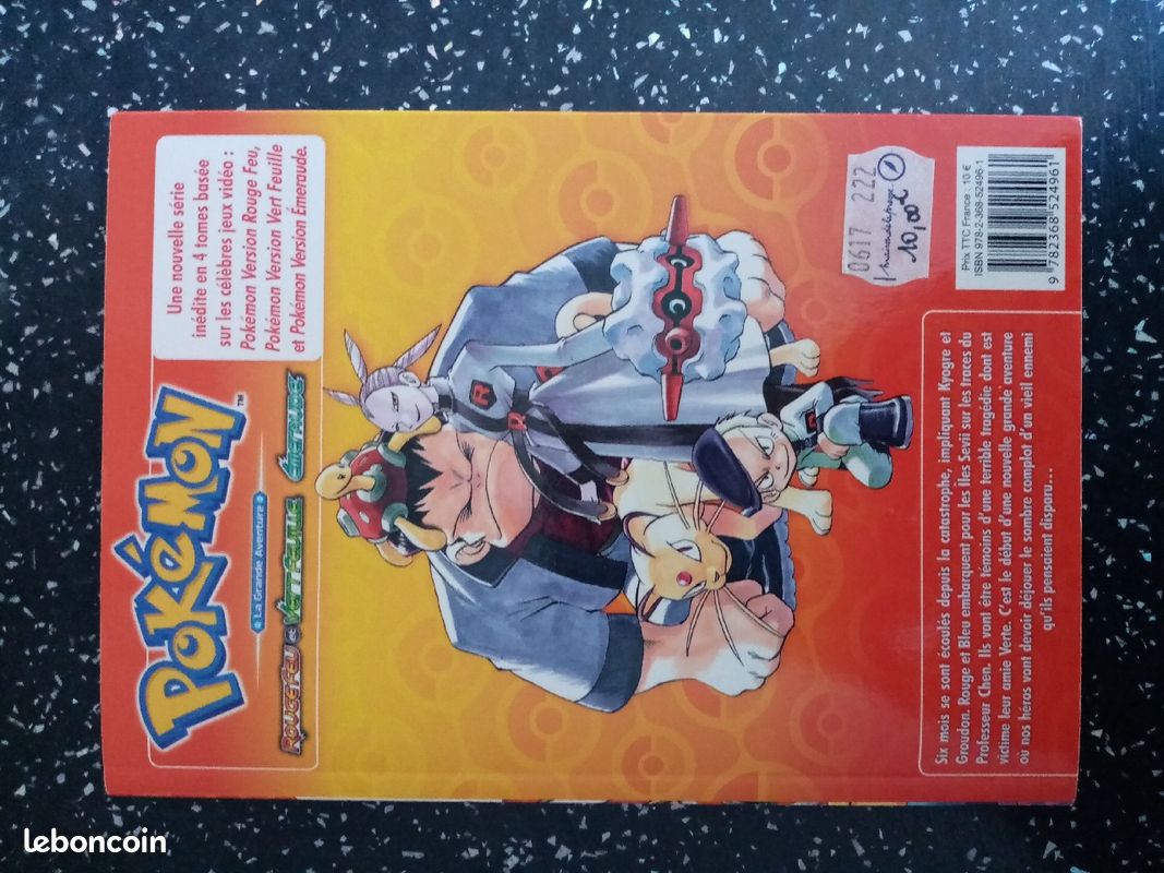 Manga pokemon rouge feu & vert feuille tome 1 (image 2)