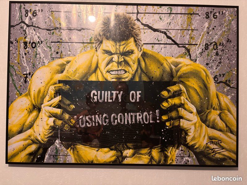 Tableau Hulk Julien Durix (image 2)