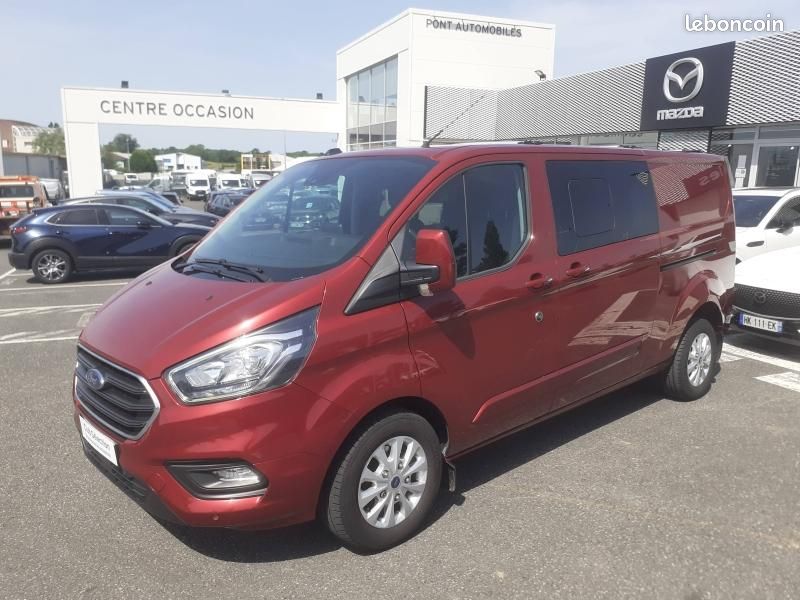 Ford Transit Custom Fg 320 L2H1 2.0 EcoBlue 170 S&S Cabine Approfondie Limited BVA6 7cv (image 11)