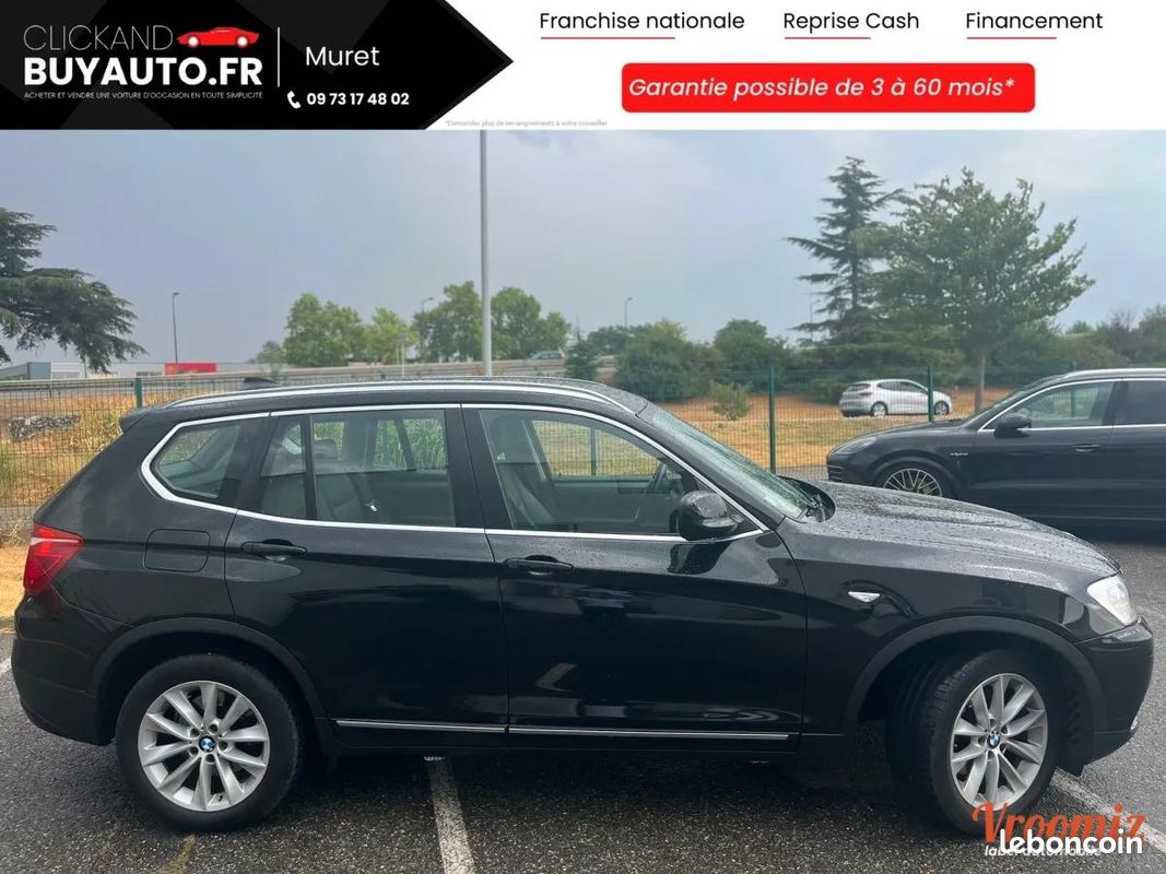 Bmw X3 2.0 D 185 LUXE XDRIVE BVA réf 127 (image 2)