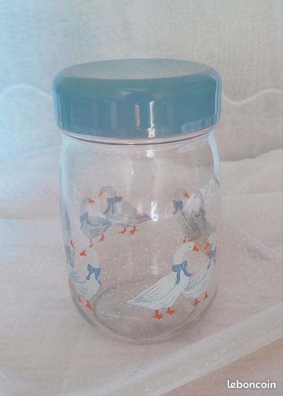 Bocal oie Le Parfait 1L
Contenance 1 litre
Bocal neuf avec (image 1)