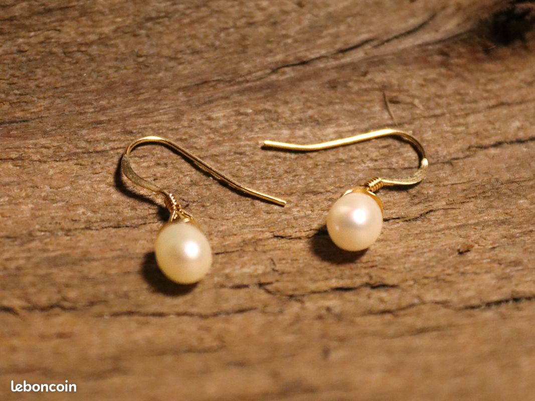 Boucles D'oreilles Vintage Années 90 En Or Laminé 14 Ct Avec Améthyste - Fait Main
