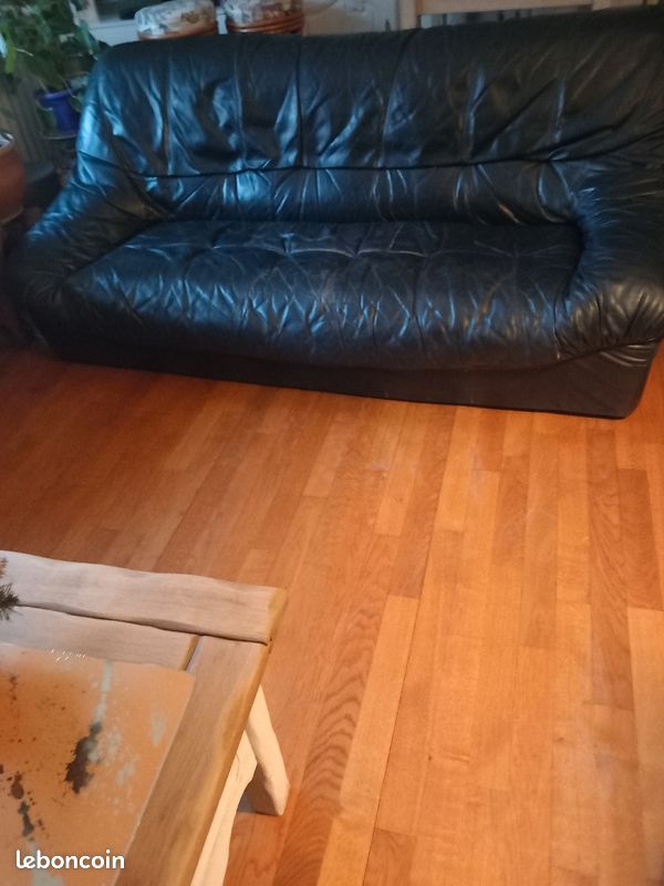 Banquette en cuir (image 1)