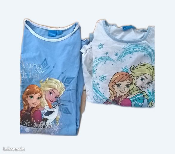 Chemise de nuit Reine des neiges 10/11 ans Vêtements