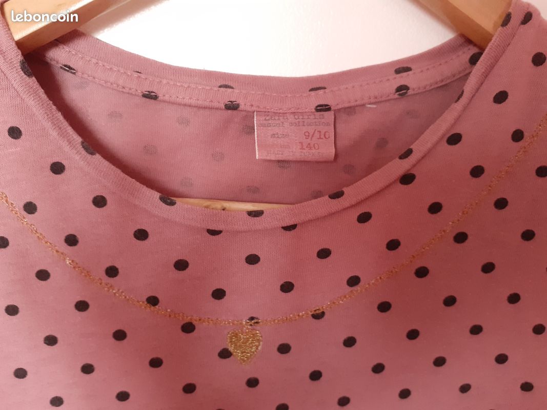 Tee-shirt manches longues - 9/10 ans (image 2)