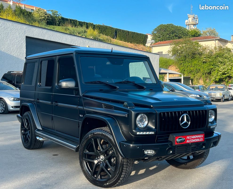 Magnifique MERCEDES CLASSE G V8 / Designo Noir Mat / Pack Carbon / Configuration AMG / TOIT OUVRANT (image 5)