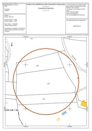 Terrain 6 820 m² Signes