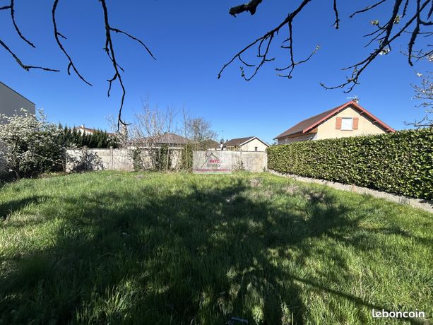 Terrain 422 m² Tignieu-Jameyzieu