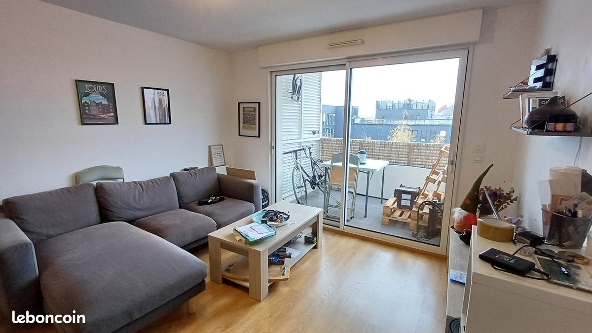 Appartement 2 pièces 44 m² · à Nantes · 44 m² · 603 €/mois