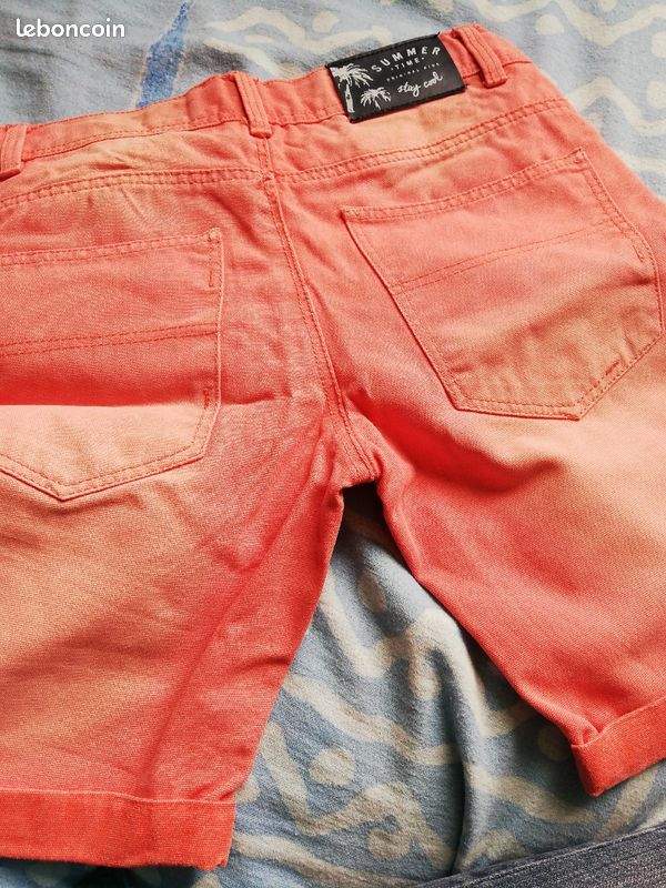 Short jean orange (image 2)