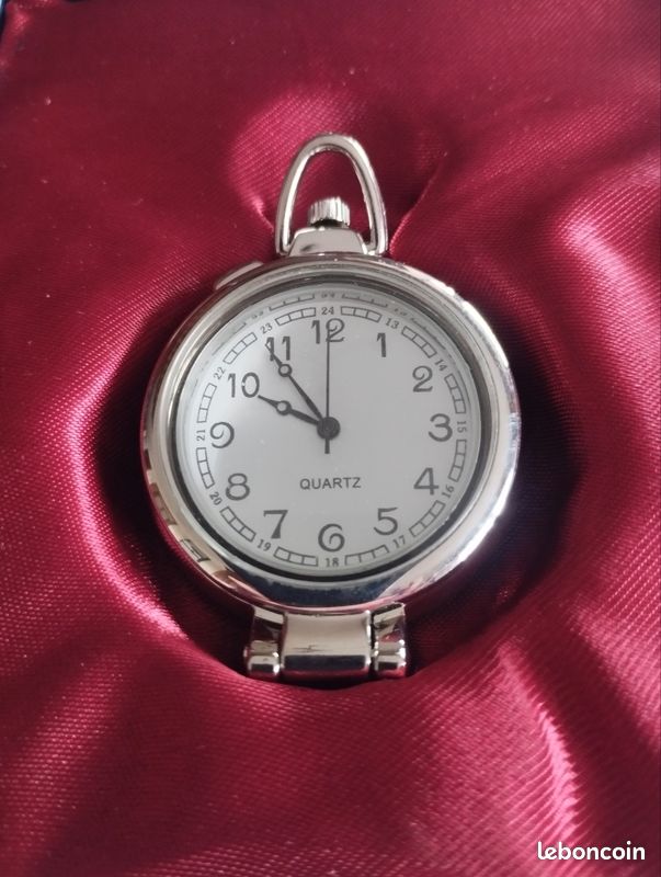 Montre à Gousset De Collection Hachette En Métal - Occasion - Avec Boîte Originale