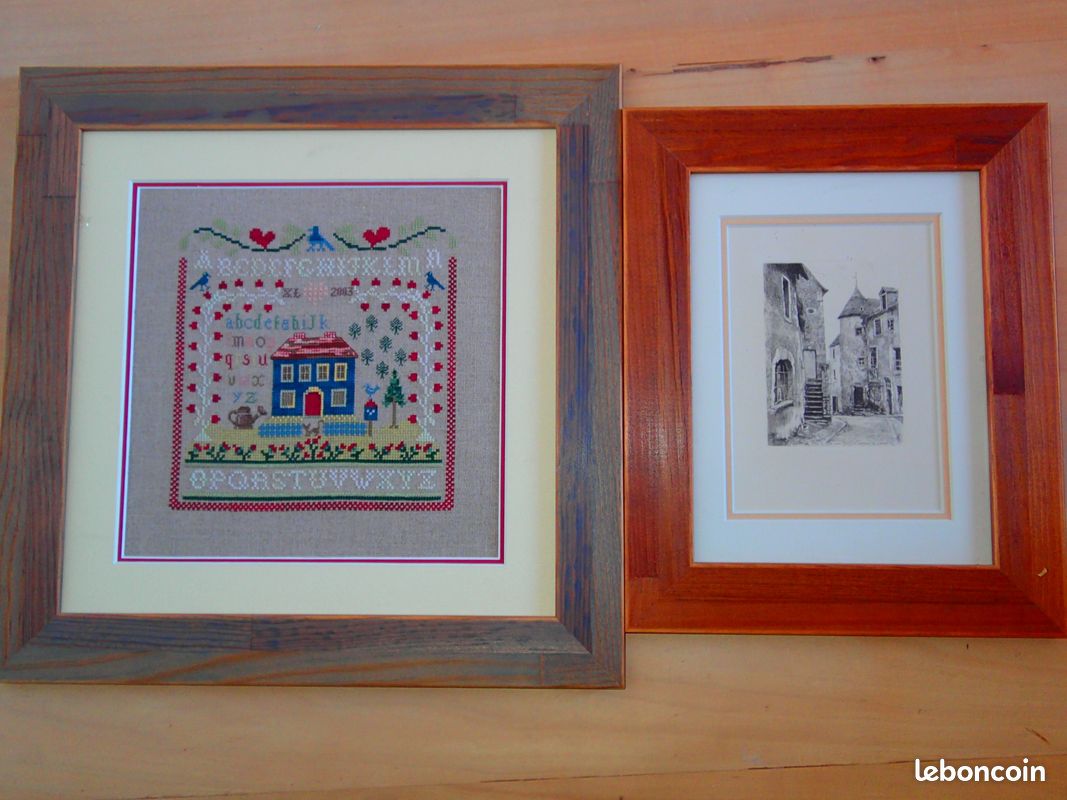 Cadres dont un dessin à la main de Saint Gaultier (image 1)