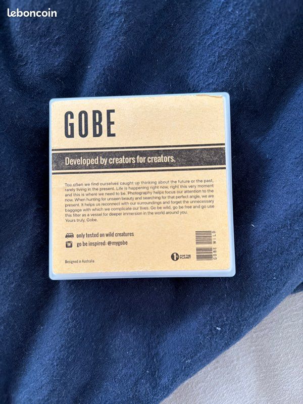 Filtre de couleur bleu pour objectifs d'appareils photo de 52 mm - Filtre bleu | 800111805 Filtre de couleur bleu pour objectifs d'appareils photo de 52 mm - Filtre bleu | 800111805