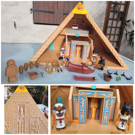Grande Pyramide Égyptienne Playmobil – Réf 4240, Thème égyptien (occasion)