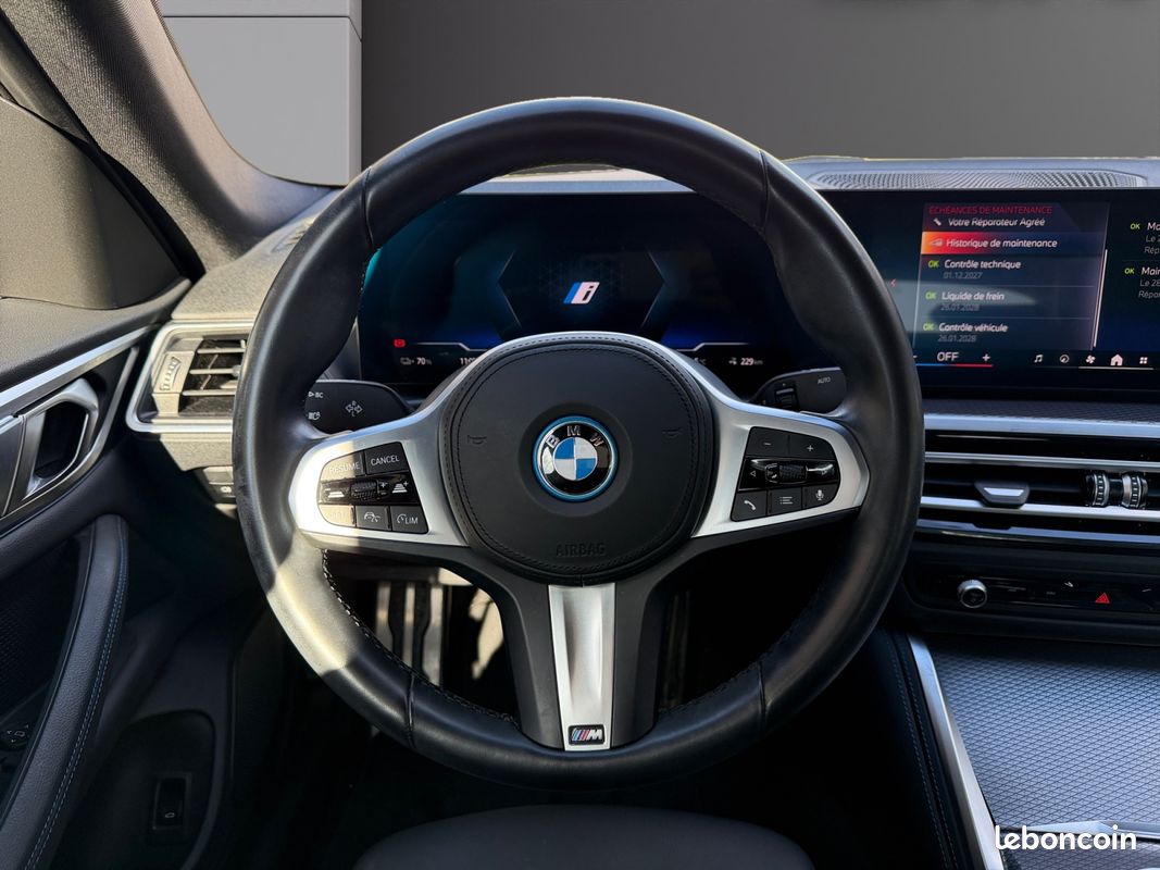 BMW SERIE GRAN COUPE I4 EDRIVE 35 M SPORT BA 286Ch Garantie 12 mois (image 13)