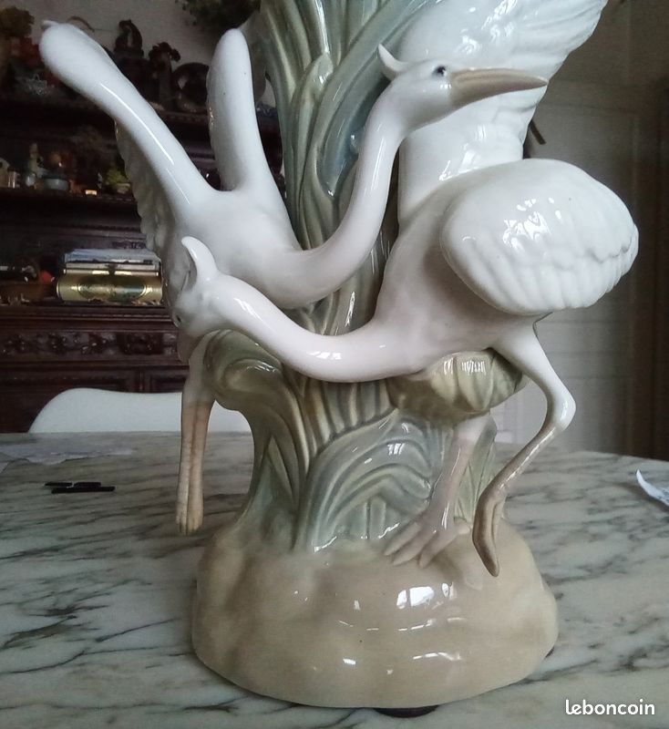 Vase aux hérons en porcelaine de Miquel REQUENA (image 2)