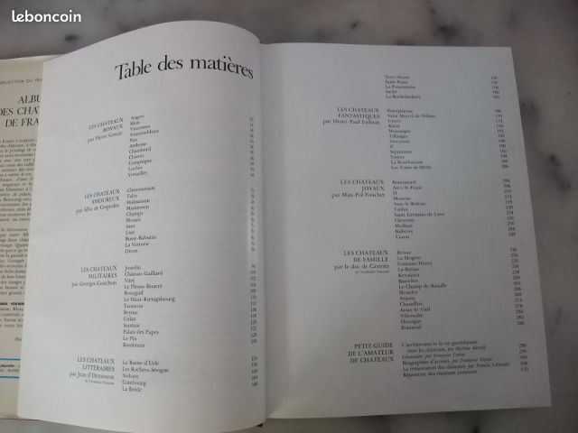 ALBUM des CHÂTEAUX DE FRANCE année 1976 (image 2)