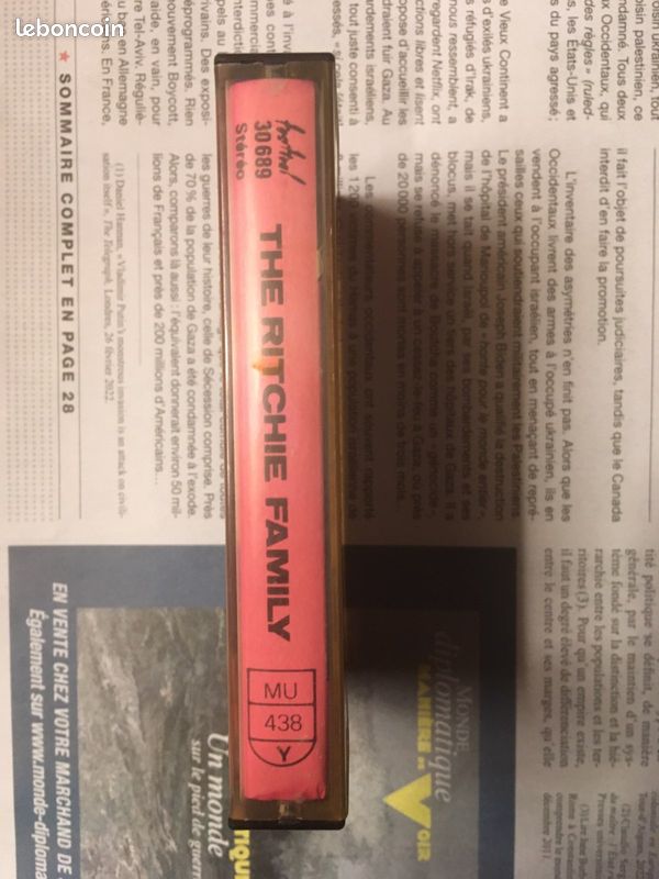 Rare cassette disco the ritchie family (image 3)