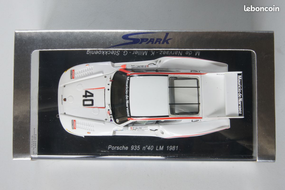 Porsche 924 GTR Le Mans 1981 – Spark 1/43 – Sans Boîte, Avec Défaut