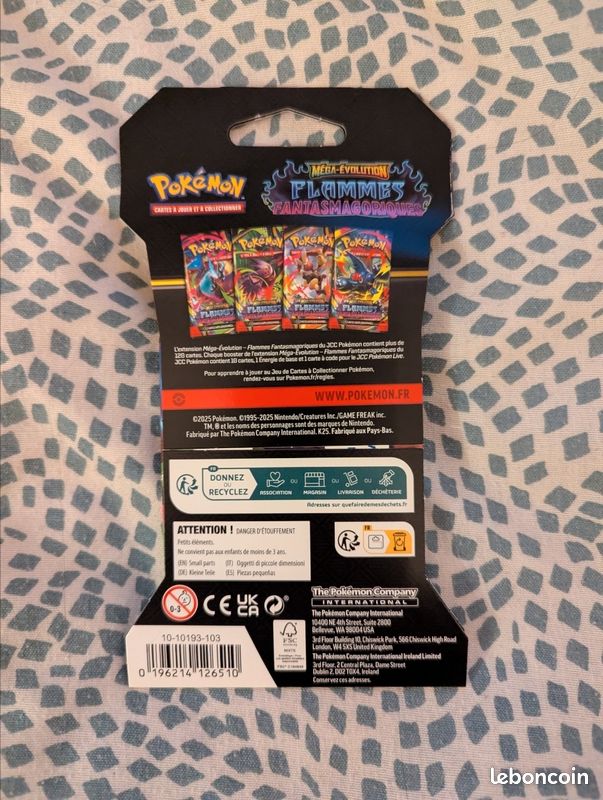 Pokemon Aventures Méga-Évolutions - Flammes Fantasmagoriques - Un