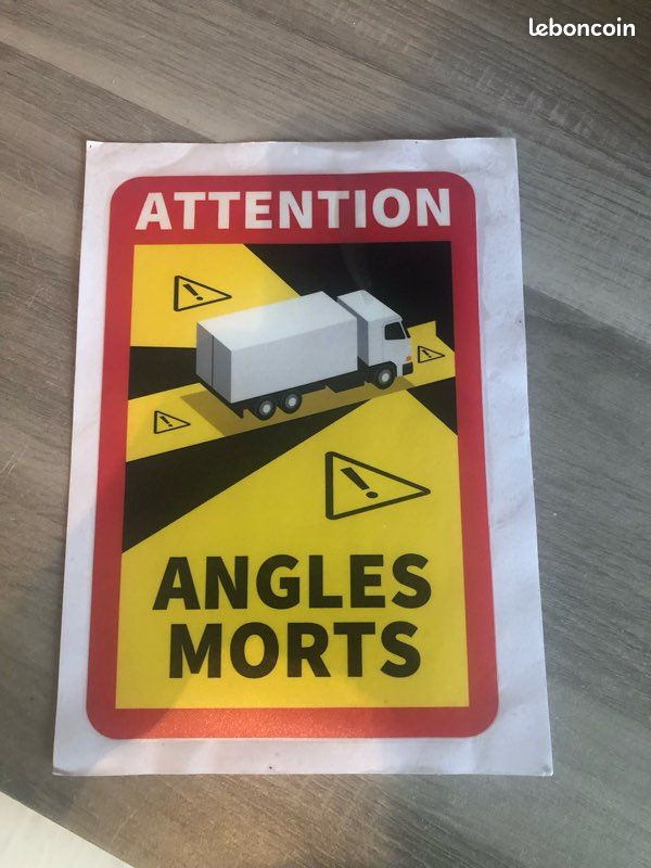 Autocollants Angles Morts Pour Les Poids Lourds. – Le Blog De L'autocolleur