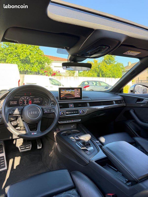 AUDI S5 3.0 TFSI V6 354 ch QUATTRO TIPTRONIC 8 – FULL OPTIONS – CT VIERGE- SUIVIE ÉLECTRONIQUE AUDI (image 4)