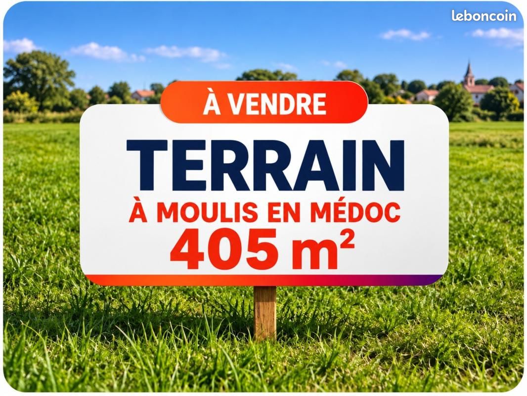 Terrain 405 m² Moulis En Medoc · à Moulis-en-Médoc · 87 000 €