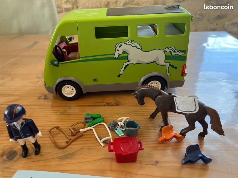Playmobil 6928 Cavalier avec van et cheval (image 3)