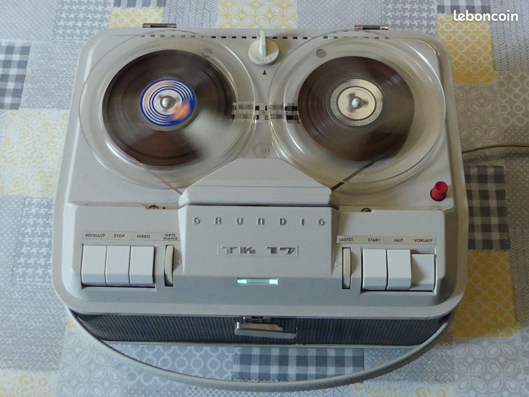 Magnétophone Lecteur bande Grundig TK 147 Hifi de luxe Stereo - Photo, audio & vidéo