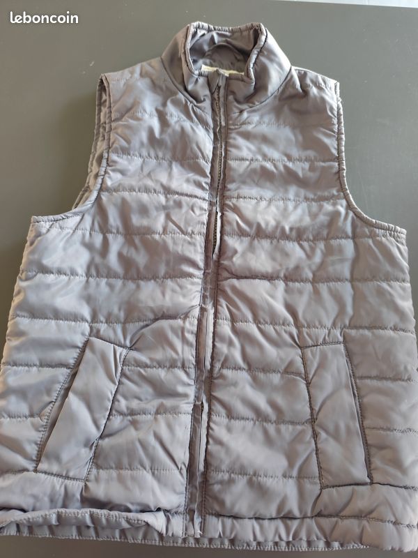 Doudoune Légère Sans Manches Vertbaudet - Col Montant, 2 Poches, Zippée - Mi-Saison