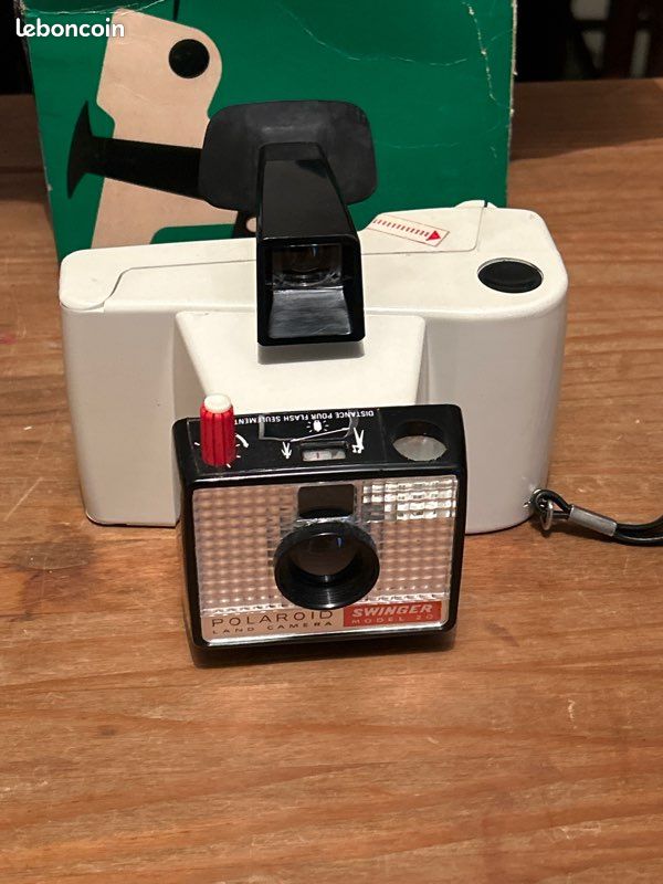 Appareil Photo Vintage Polaroid The Swinger Model 20 - Fonctionnel