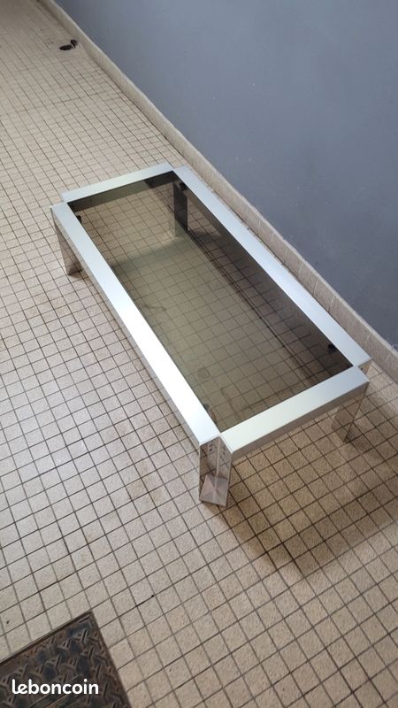 Table basse vintage Georges Frydman (image 3)