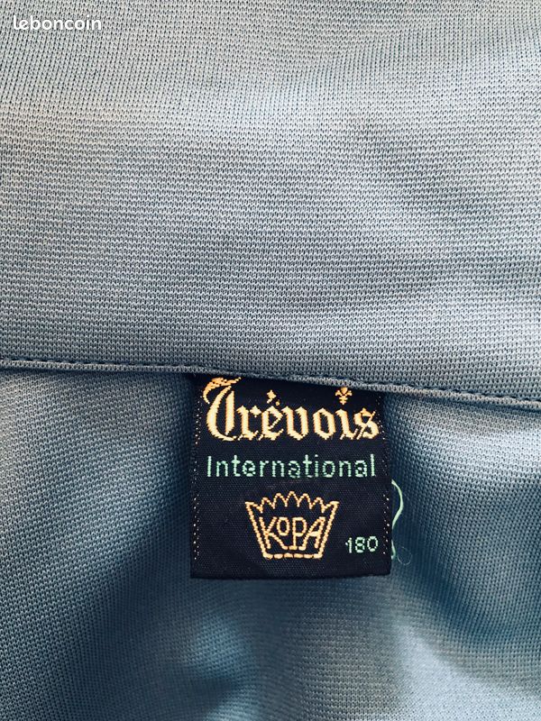 Survêtement Vintage Trevois International Kopa - Années 70 - Marron - Taille L - France